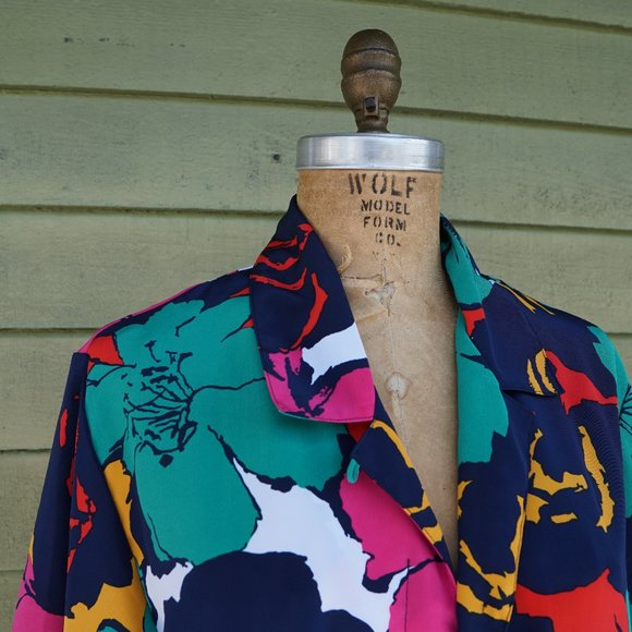 Thrifted / Vintage Hawaiin Button Up - Unisex / Baggy - Picture 1 of 4